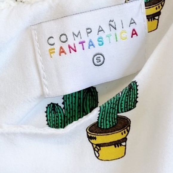 ❤️ - {compania fantastica} Adorable Babydoll Cactus Dress 🌵 - Picture 3 of 6